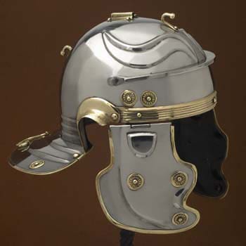 Elmo Imperiale Gallico ‘G’ (Weisenau), in acciaio