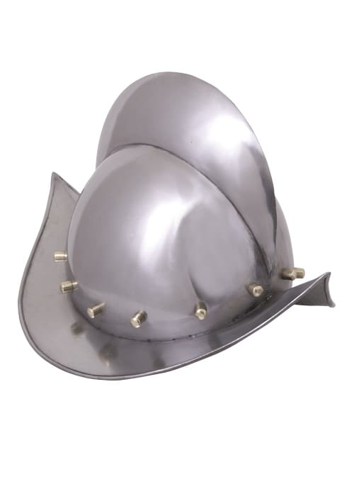 Elmo Morione Tedesco, Lanzichenecco, acciaio 1,6mm - immagine 2