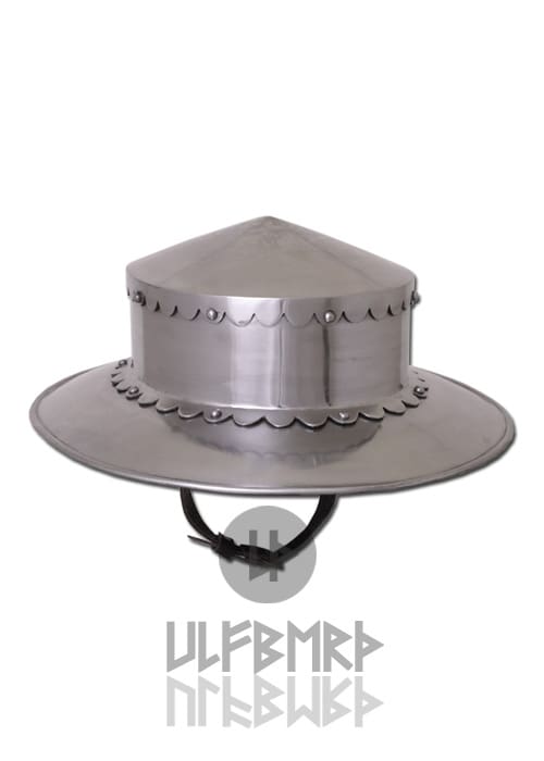 Cappello d'arme, acciaio 2 mm