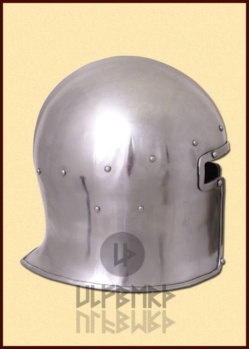 Barbuta Italiana, 1440 ca., acciaio 2 mm - immagine 2