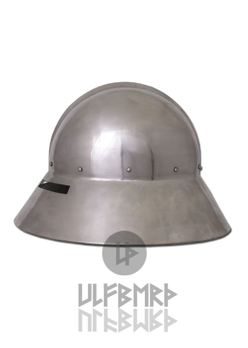 Cappello d’arme, con fessure per occhi, acciaio 2 mm - immagine 3