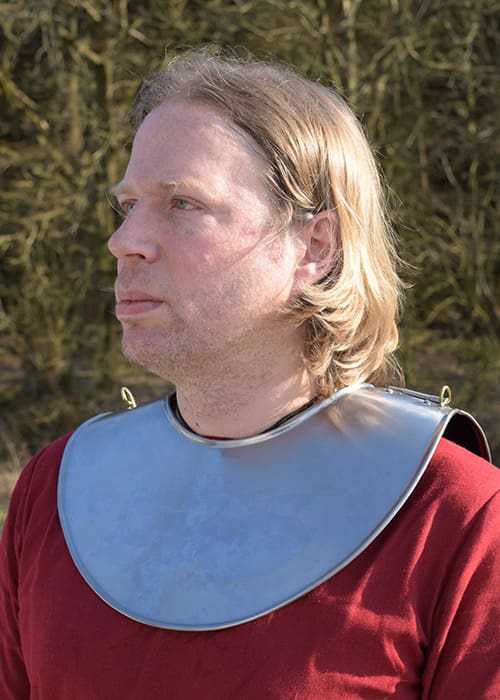 Gorgiera da Gladiatore, acciaio 1,2mm