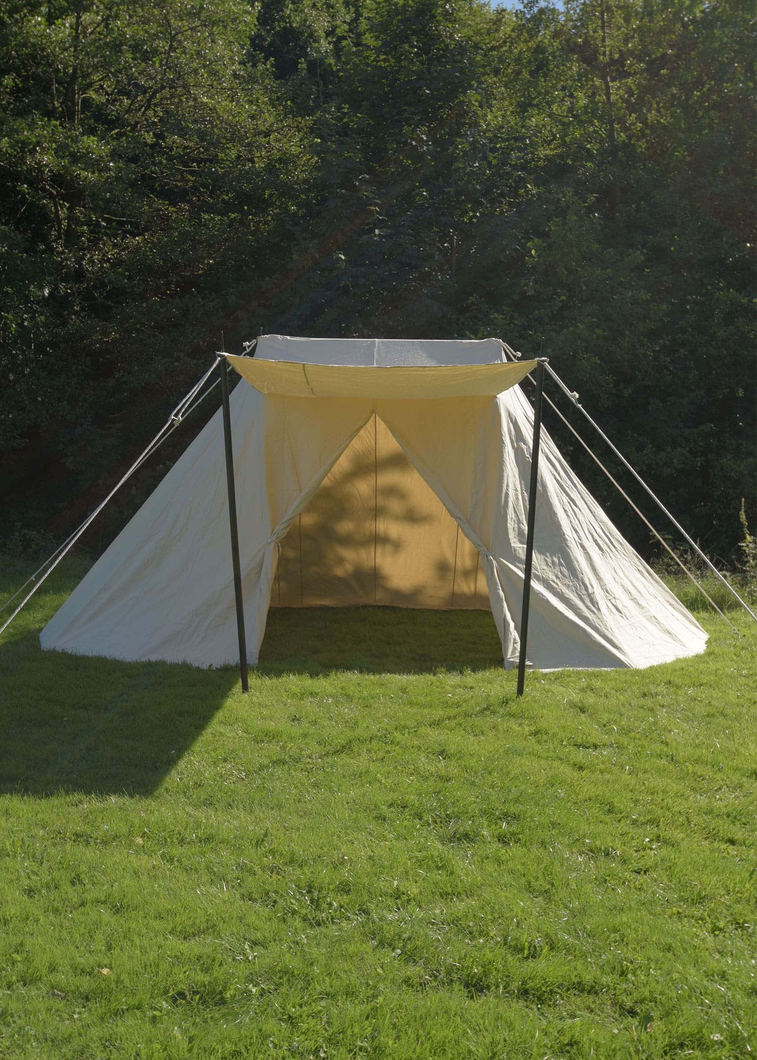 Tenda Sassone, 7 x 5 mt, 425 gr/m2, colore naturale