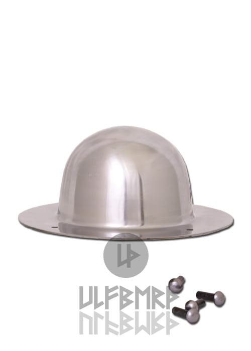 Umbone grande a 4 fori, acciaio 2 mm - immagine 2